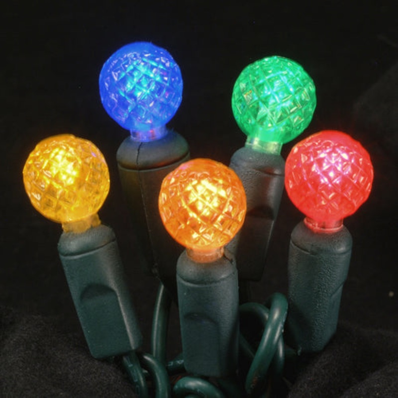 Led 70Lt G12 4" Spacing 237' Green Cord Ul G12 Raspberry