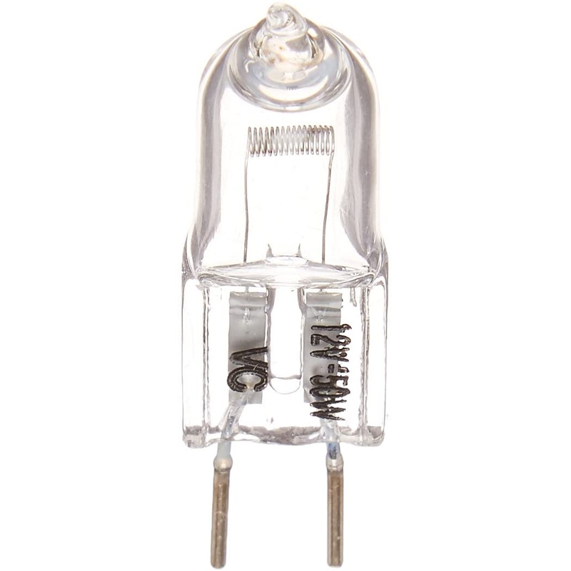 Ushio BC6406 1000830 - JC12V-50WG1.0/G6.35 Bi Pin Base Single Ended Halogen Light Bulb (10 Pack)