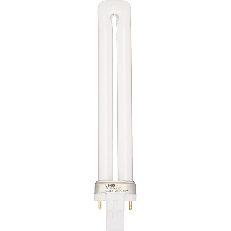 Ushio BC8831 Compact Fluorescent 9W CF9SE/827 Dimmable Bulb (50 Pack)