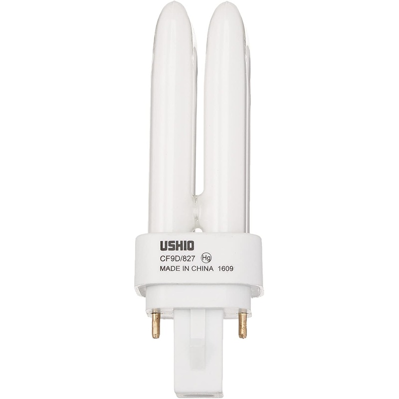 Ushio BC8843 3000065 - CF9D/827-9W - 2 Pin G23-2 Base - 2700K - CFL Bulb (50 Pack)