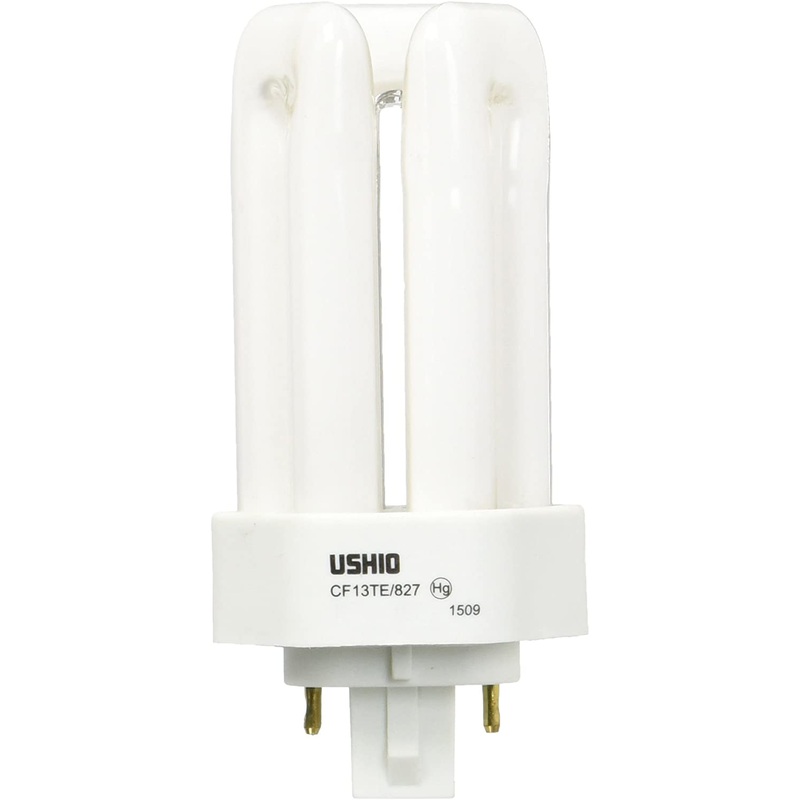 Ushio BC8870 3000207 - CF13TE/827-13W - 4 Pin GX24q-1 Base - 2700K - CFL Bulb (50 Pack)