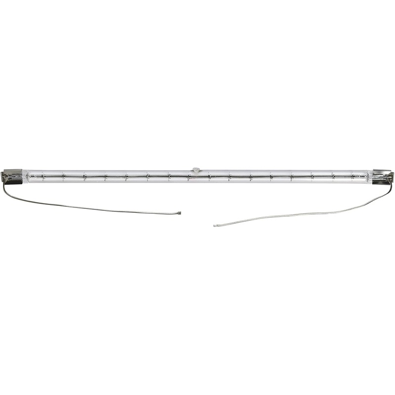 Ushio BC8964 1001339-2000W - QIR Heat Lamp - Clear - Metal Sleeve and Wire Leads - 240V Halogen Light Bulb (20 Pack)