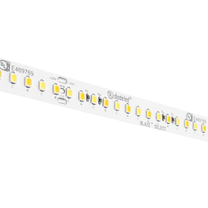 BLAZE SELECT LED Tunable White Tape Light, 24V, 2400K-6000K
