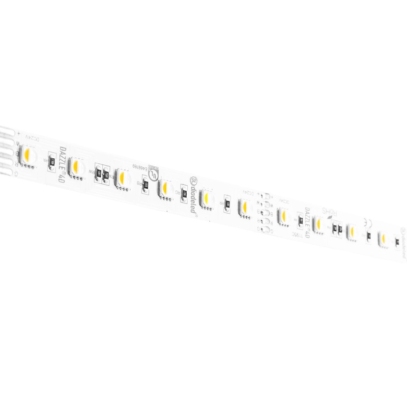 DAZZLE 24 RGBW 4D LED Tape Light - 24V, 16.4 ft.
