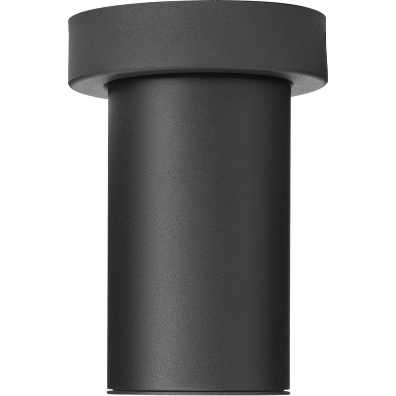 3In Cylinders LED Ceiling Mount in Black