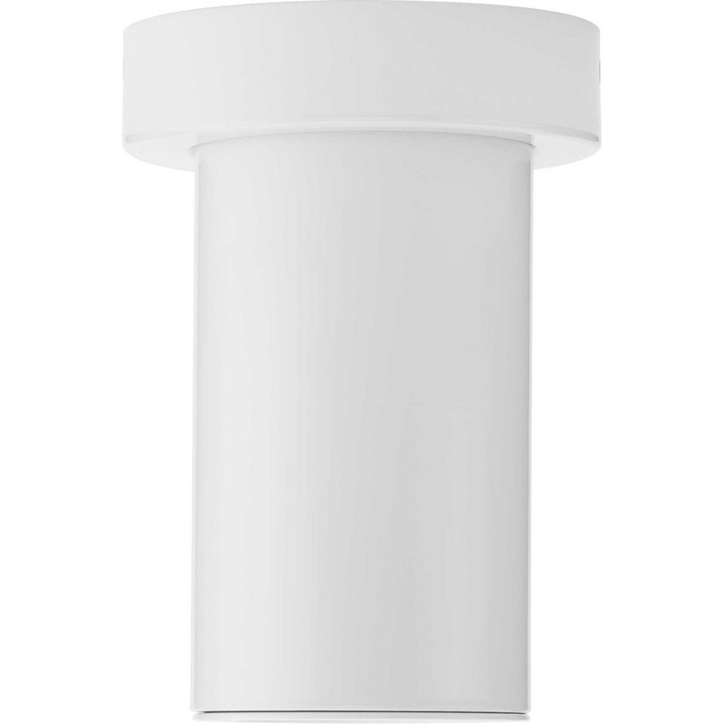 3In Cylinders LED Ceiling Mount in White