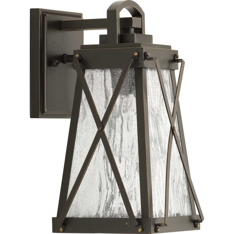Creighton One Light Wall Lantern in Antique Bronze