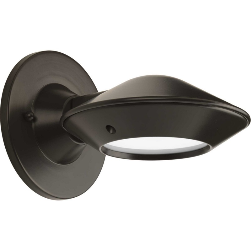 Strata Led LED Wall Lantern in Antique Bronze