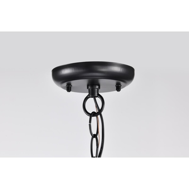 Stillwell Collection Outdoor 14 inch Hanging Light; Matte Black Finish with Clear Water Glass