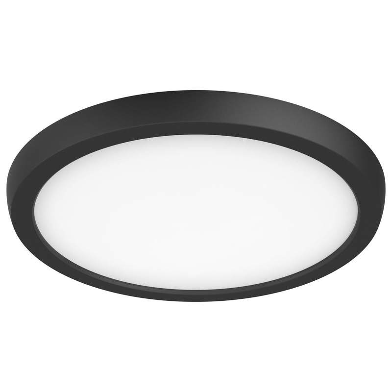 Blink Pro - 13W; 9in; LED Fixture; CCT Selectable; Round Shape; Black Finish; 120V