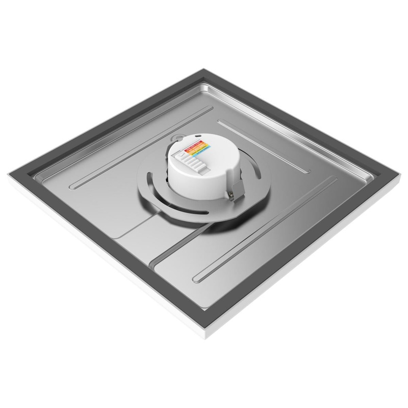 Blink Pro - 13W; 9in; LED Fixture; CCT Selectable; Square Shape; White Finish; 120V