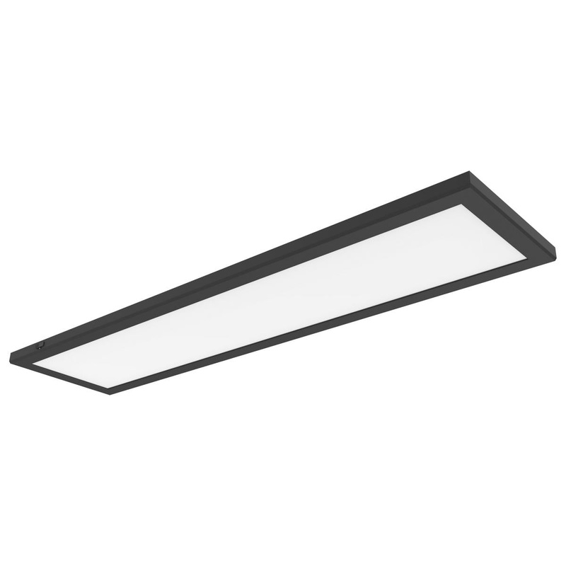 Blink Pro Plus; 24 Watt; 12 in. x 24 in.; Surface Mount LED; CCT Selectable; 90 CRI; Black Finish; 120/277 Volt; Rectangular Shape