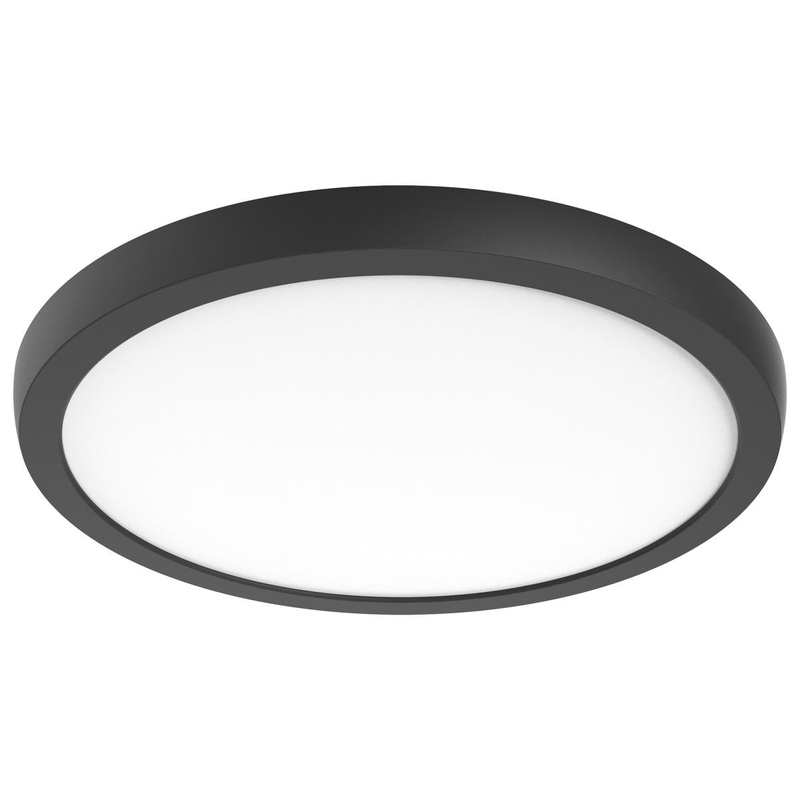 Blink Pro Plus; 29.5 Watt; 15 in.; Surface Mount LED; CCT Selectable; 90 CRI; Black Finish; 120/277 Volt; Round Shape