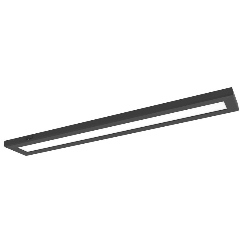 Blink Pro Plus; 32 Watt; 5.5 in. x 36 in; Surface Mount LED; CCT Selectable; 90 CRI; Black Finish; 120/277 Volt; Rectangular Shape