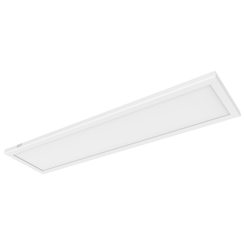 Blink Pro Plus; 47 Watt; 12 in.; x 48 in.; Surface Mount LED; CCT Selectable; 90 CRI; White Finish; 120/277 Volt; Rectangular Shape