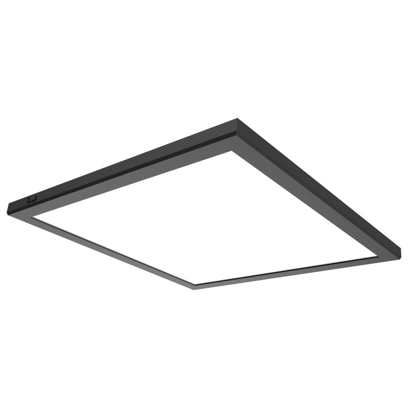 Blink Pro Plus; 47 Watt; 24 in. x 24 in.; Surface Mount LED; CCT Selectable; 90 CRI; Black Finish; 120/277 Volt; Square Shape