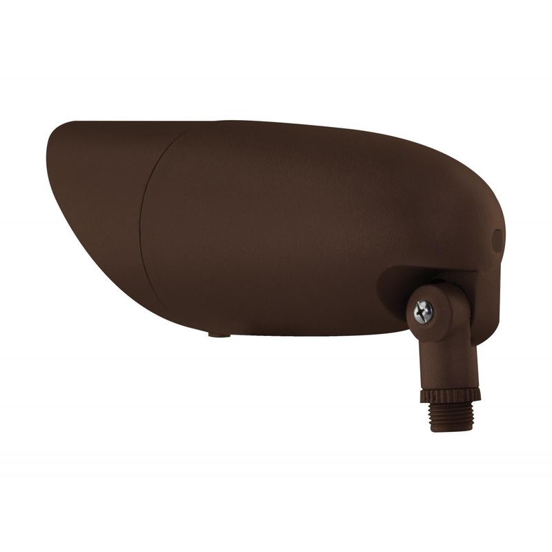 LED Landscape Flood 12 Watt; 3000K; Bronze Finish