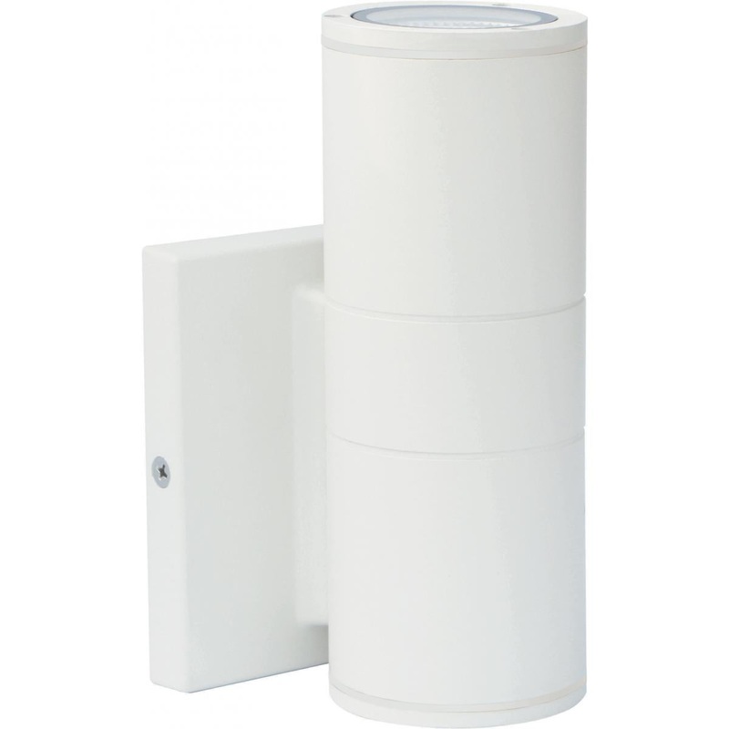 1 Light - LED Small Up or Down Sconce -10W - 3000K - White Finish 120-277V