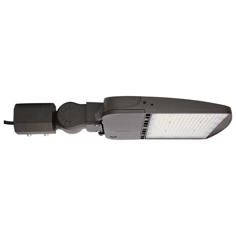 LED Area Light Type IV; 200W; Bronze Finish; 4000K; 120