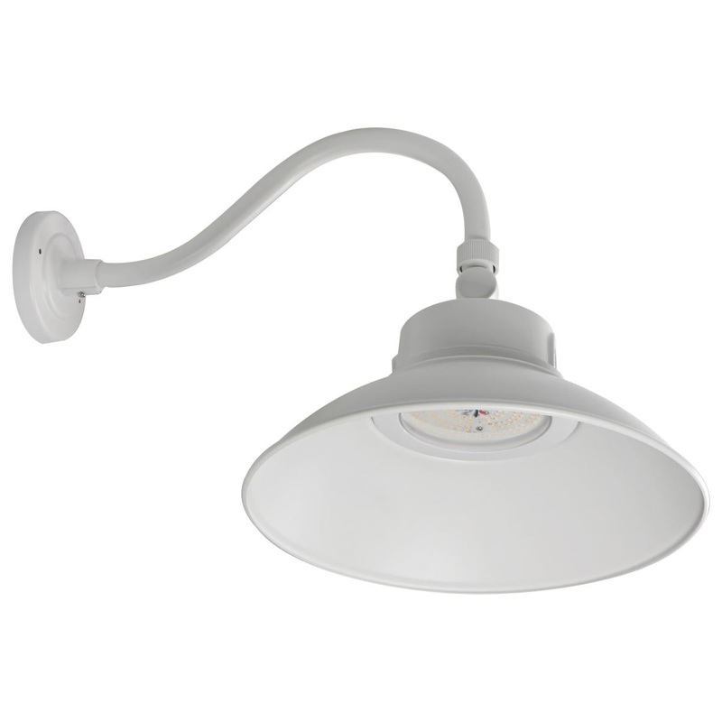 LED Gooseneck; 30W/40W/50W; CCT Selectable 3K/4K/5K; White; 120-277V;