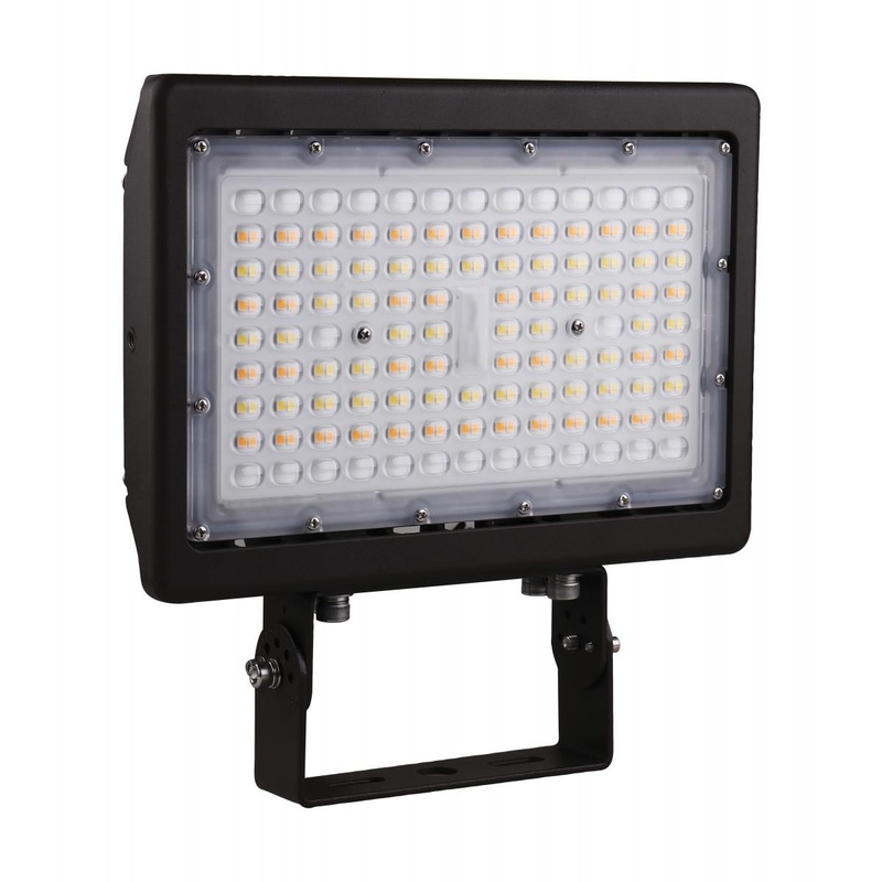 LED Slipfitter Mount for 70 Watt & 90 Watt Flood Light; Bronze