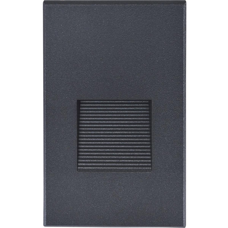 LED Vertical Step Light - 3W - 3000K - Bronze Finish - 120V