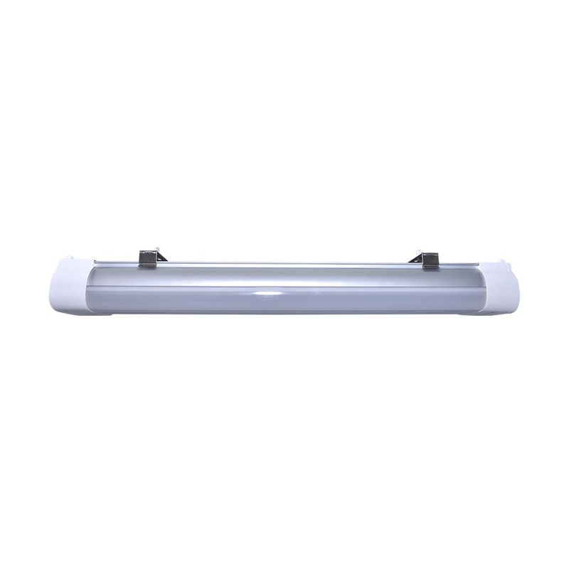 2 Foot; 20 Watt; LED Tri-Proof Linear Fixture with Integrated Microwave