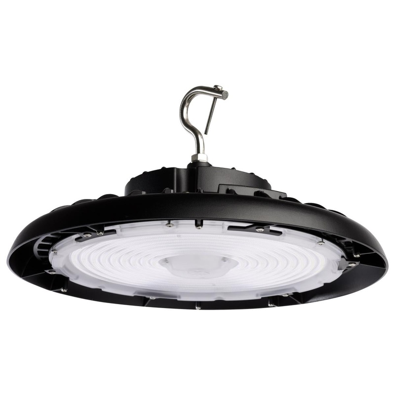 200 Watt UFO LED High Bay; 4000K; 28000 Lumens; 120-277 Volt; Black