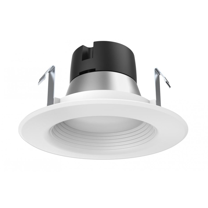 7.5 watt LED Downlight Retrofit; 4'' Baffle; 3000K; GU5.3 socket for MR16
