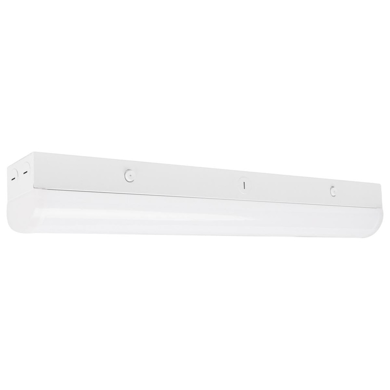 LED 2 ft.; Linear Strip Light; 20W; White Finish; CCT Selectable; 100-277V