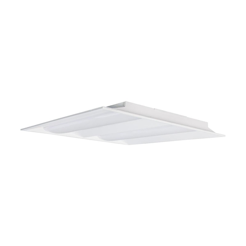 2X2 Double Basket LED Troffer Fixture; Wattage Selectable; CCT Selectable; Lumens Selectable; 100-277V