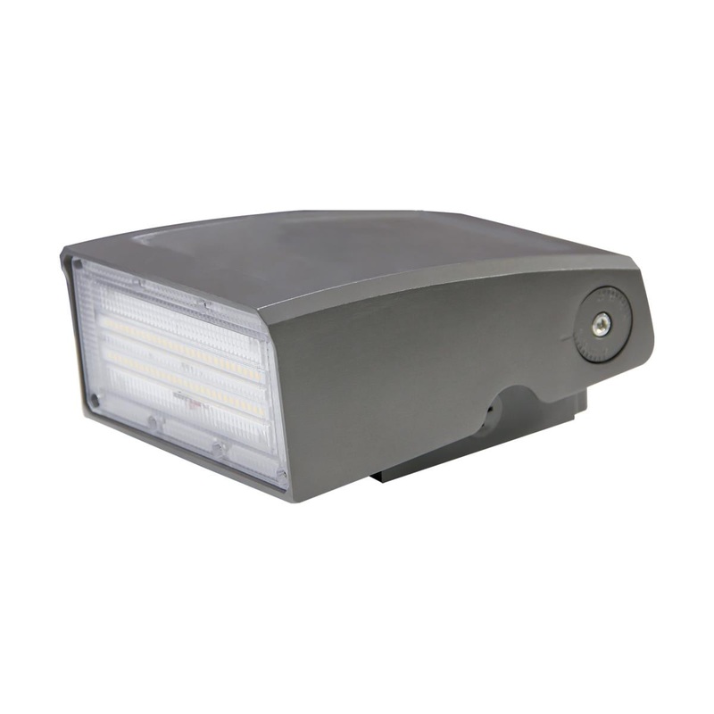 60 Watt Adjustable LED Wall Pack; CCT Selectable; 7200-7500 Lumens; DLC