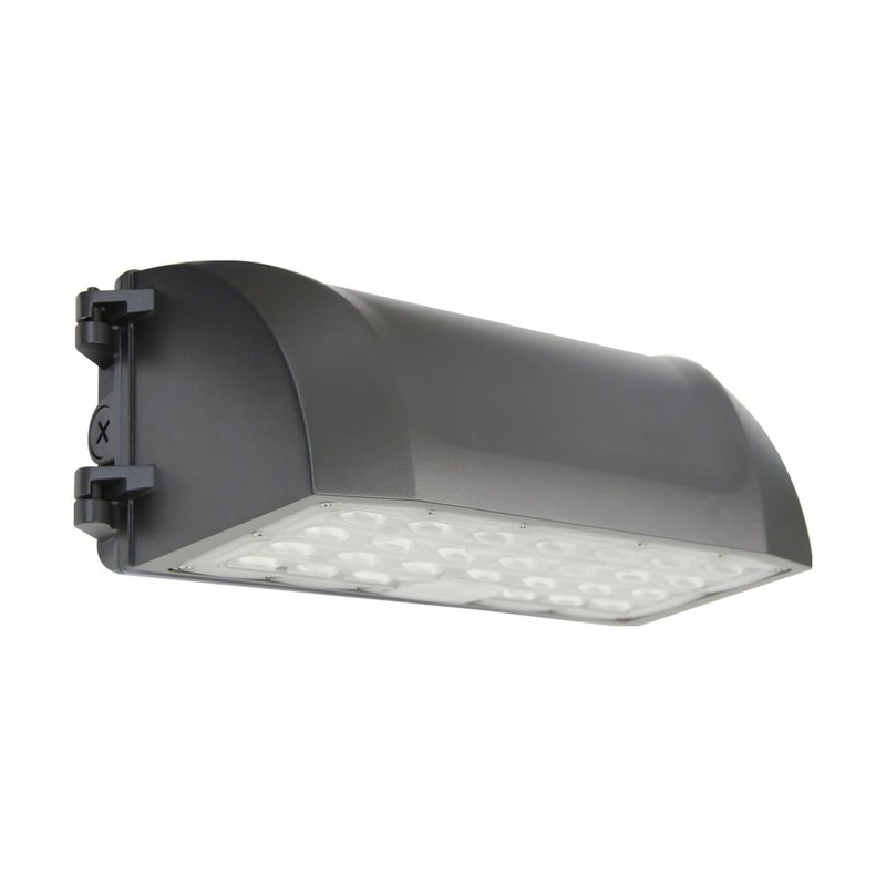 80 Watt Full Cutoff LED Wall Pack; CCT Selectable; 9600-10K Lumens; DLC