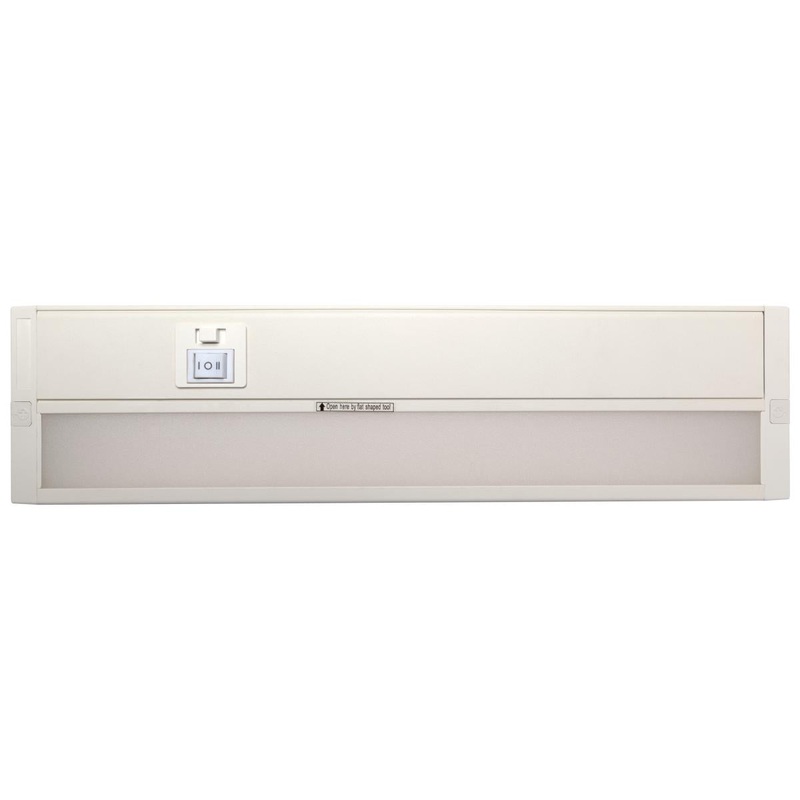 9 Watt; 14 Inch LED White Under Cabinet Light; CCT Selectable; 40000
