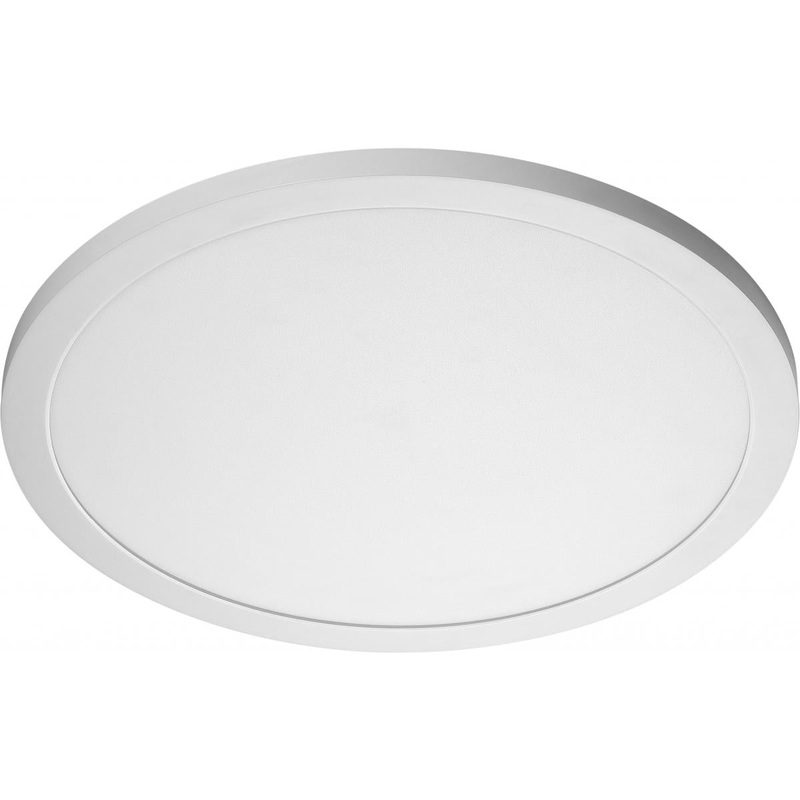 Blink Plus - 30W- 19" Surface Mount LED - 3000K- Round Shape - White Finish -277V