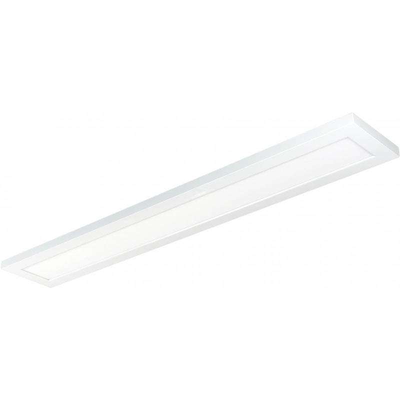 Blink Plus - 30W- 5.5'' x 36'' Surface Mount LED - 4000K - White Finish - 120-277V