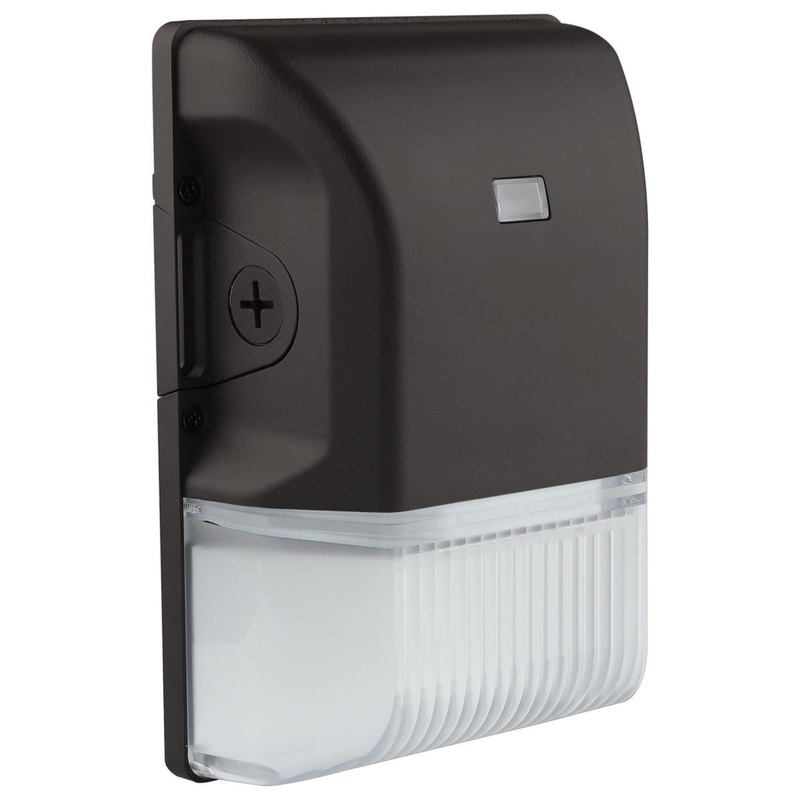 LED Small Wall Pack; 20W; CCT Selectable 3K/4K/5K; Black Finish