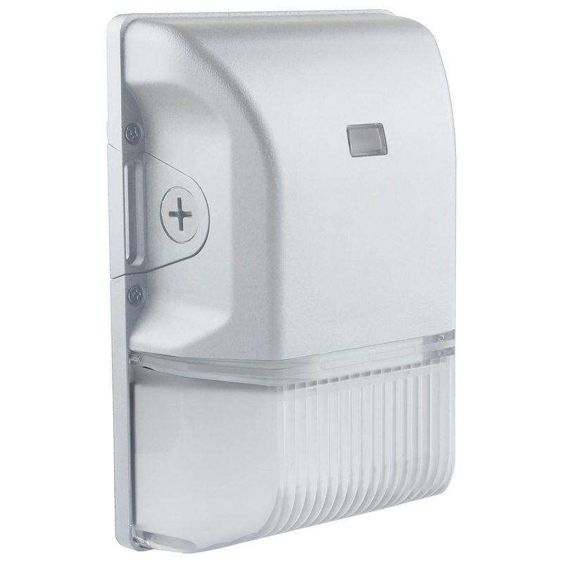 LED Small Wall Pack; 20W; CCT Selectable 3K/4K/5K; White Finish