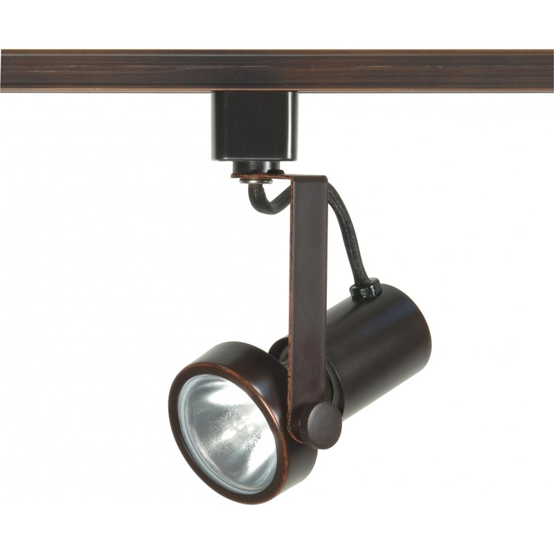 1 Light - PAR20 - Track Head - Gimbal Ring - Russet Bronze