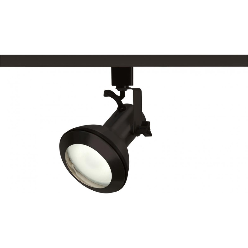 1 Light - PAR30 (Short Neck) - Track Head - Euro Style - Black