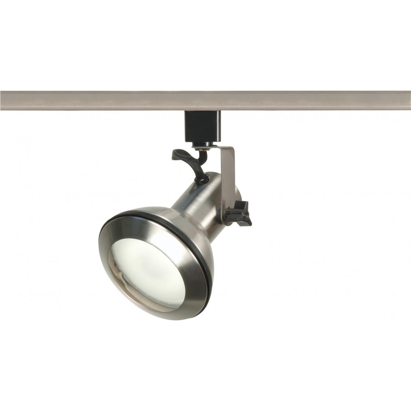 1 Light - PAR30 (Short Neck) - Track Head - Euro Style - Brushed Nickel