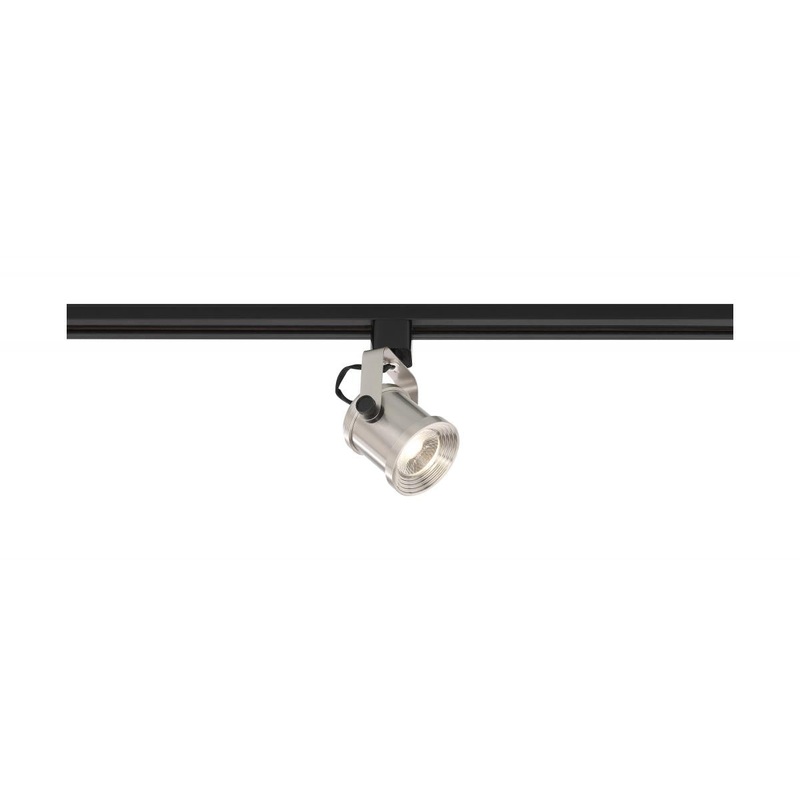 LED; 12 Watt Forged Track Head; Brushed Nickel; 36 deg. Beam