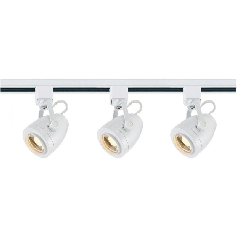 LED Track Kit - 12 Watt LED - 3000K - 4 foot Track - 36 degree - Pinch Back