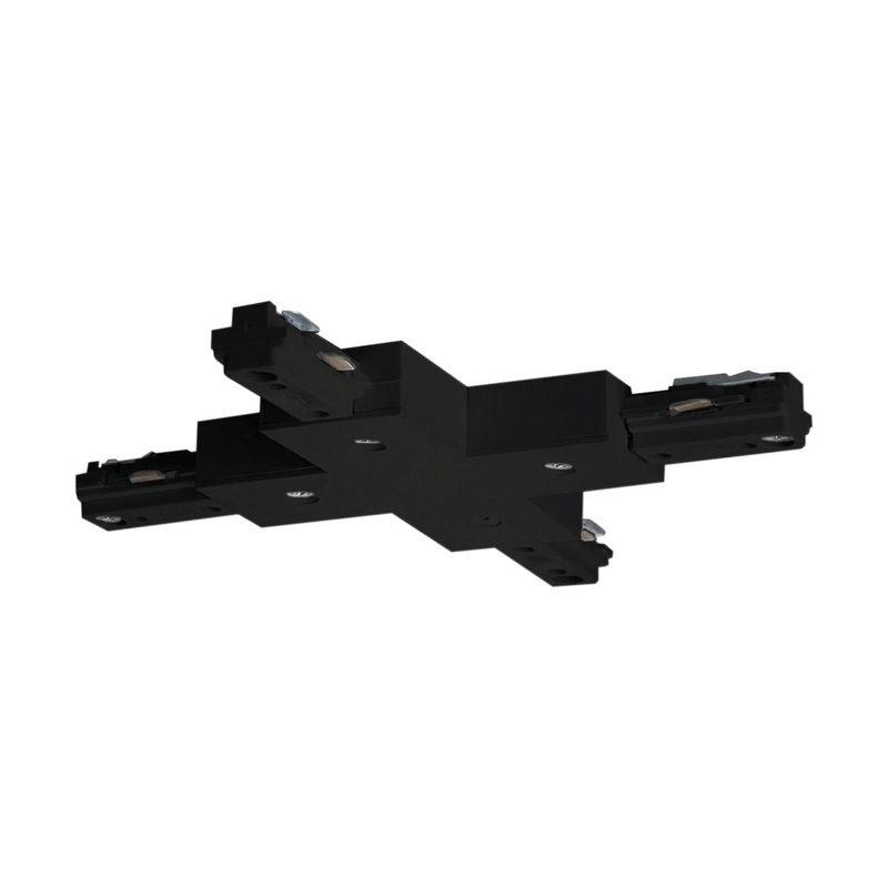 X Connector; Black X Joiner; Traditional Style; Black Finish