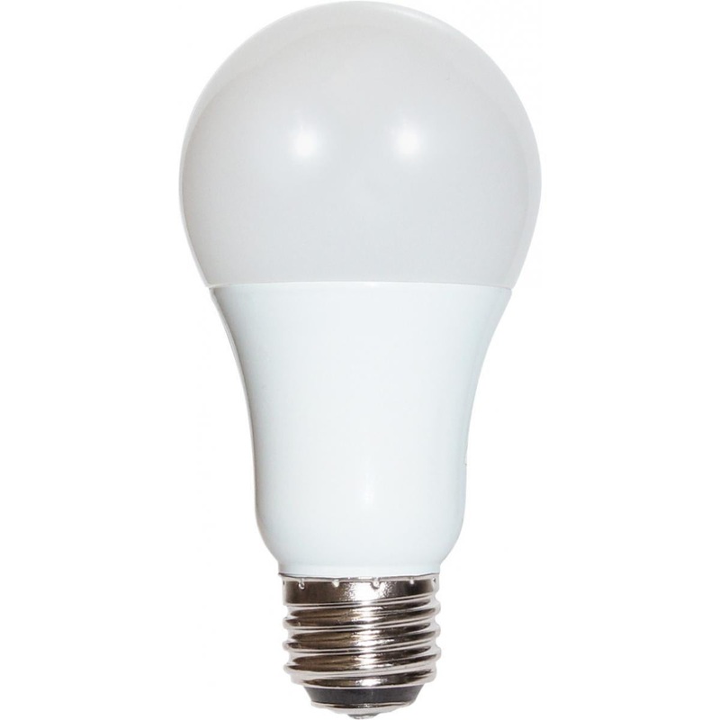 Shape A19 Watts 3W/9W/12WLumens280L/950L/1200LColor 4000KBase Medium