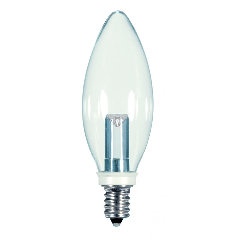 Shape BA9.5 Watts1WLumens25LColor2700KBaseCandelabra