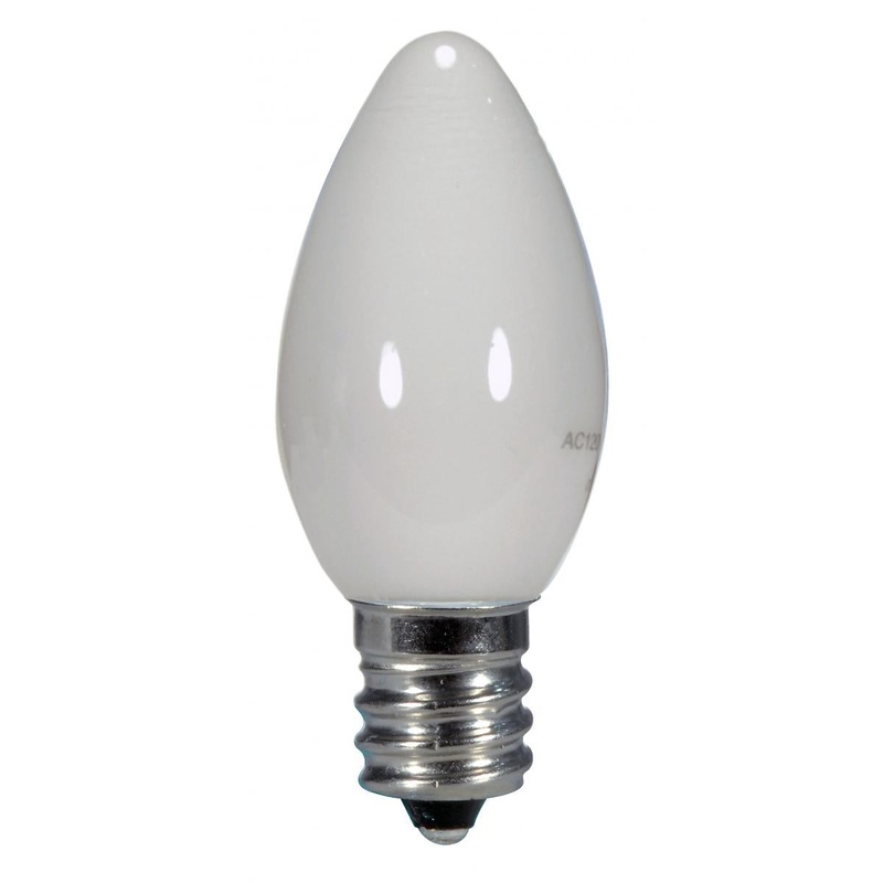 Shape C7 Watts0.5WLumens14LColor2700KBaseCandelabra