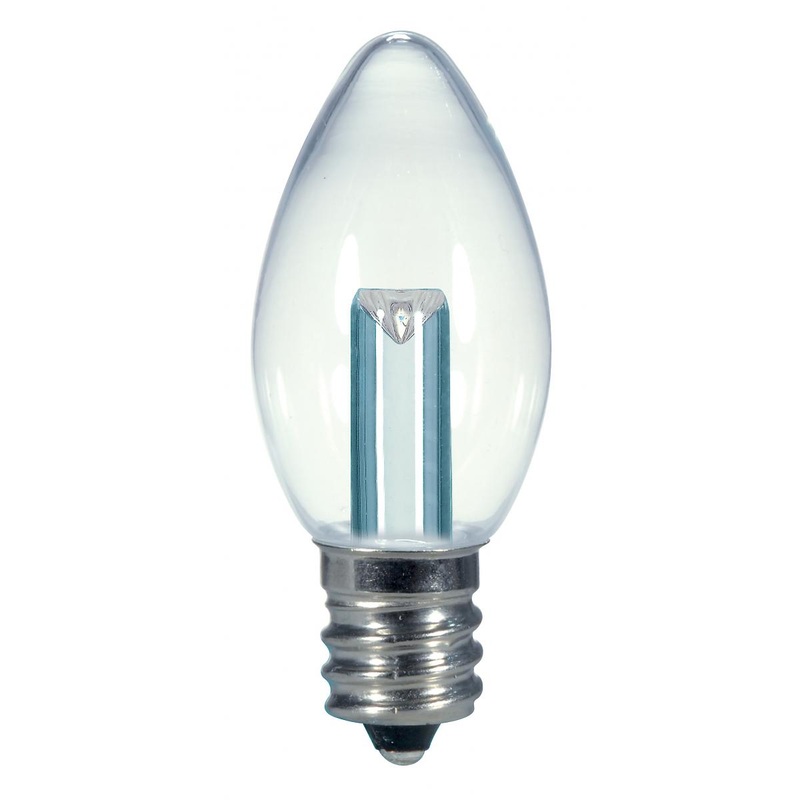 Shape C7 Watts1WLumens45LColor2700KBaseCandelabra