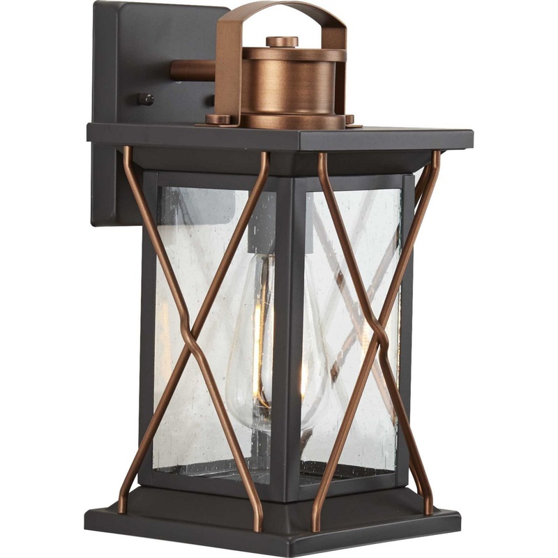 Barlowe One Light Wall Lantern in Antique Bronze