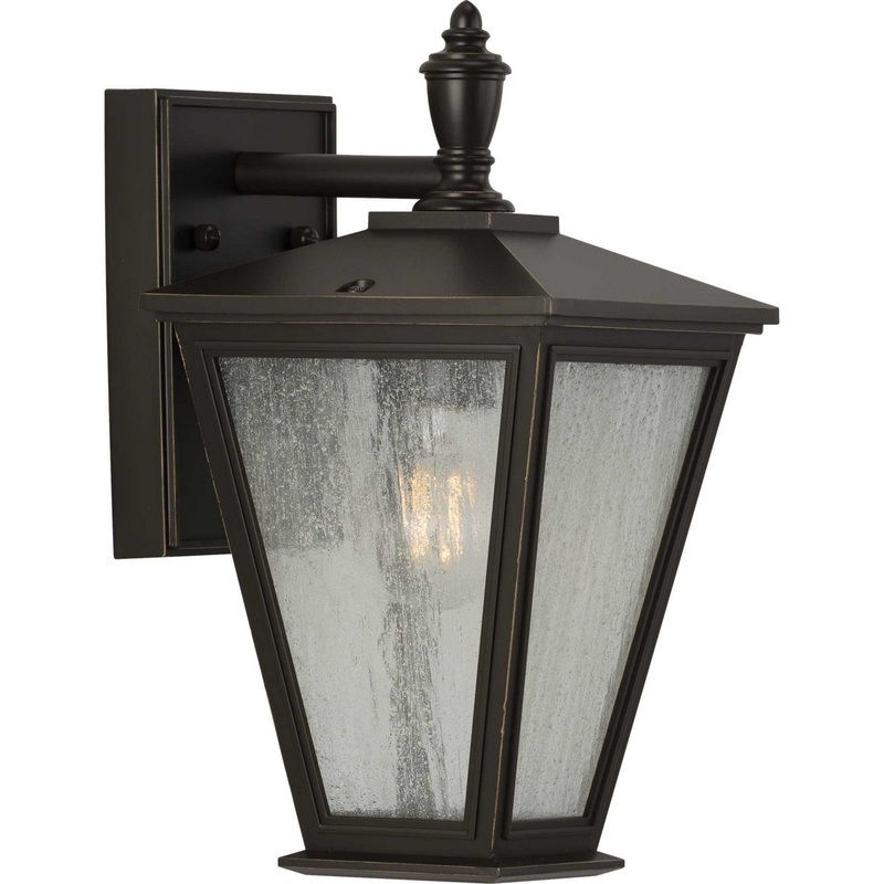 Cardiff One Light Wall Lantern in Antique Bronze